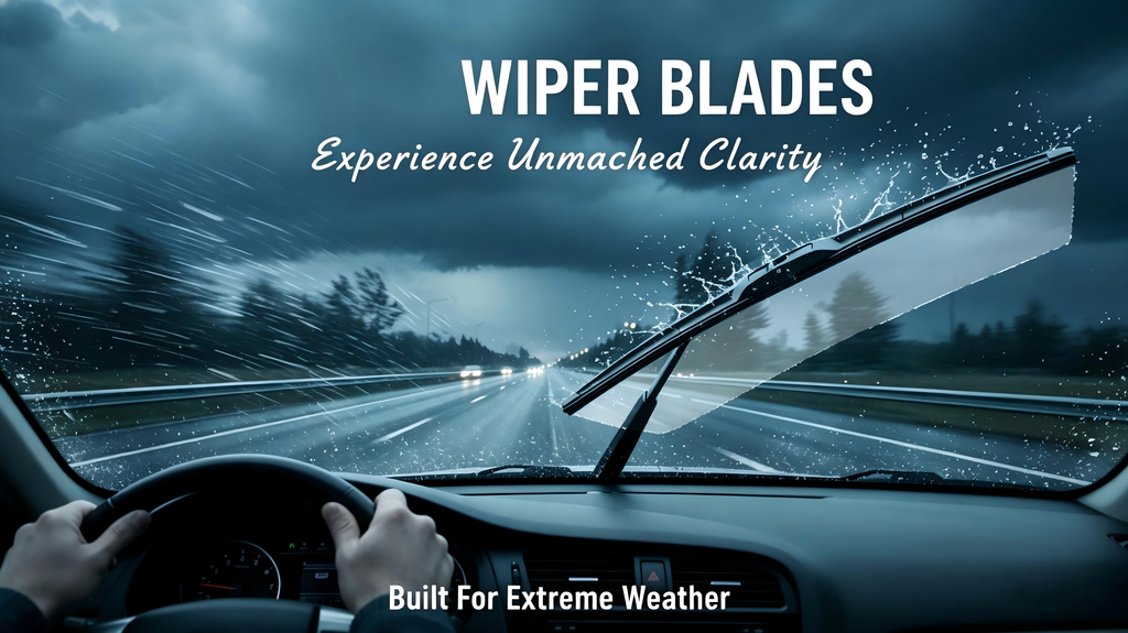 MING TAI YK330 All-Season Silicone Windshield Wiper Blades, Anti-Ice Quiet Replacement Wipers
